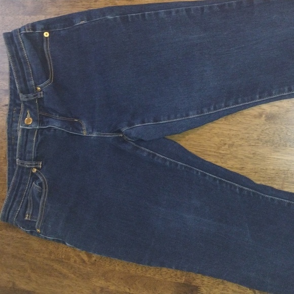 Michael Kors Izzy Skinny Medium Wash Jeans 10 - Picture 2 of 6